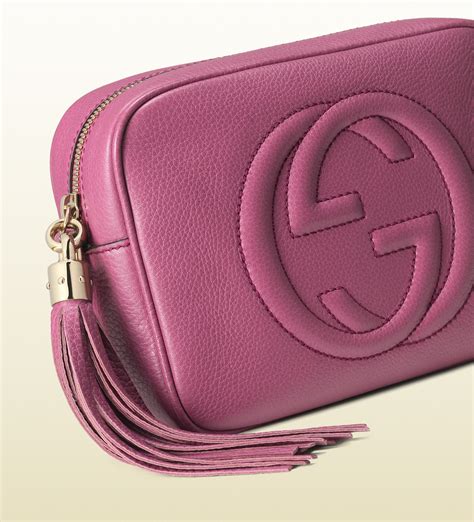 pink gucci soho disco bag